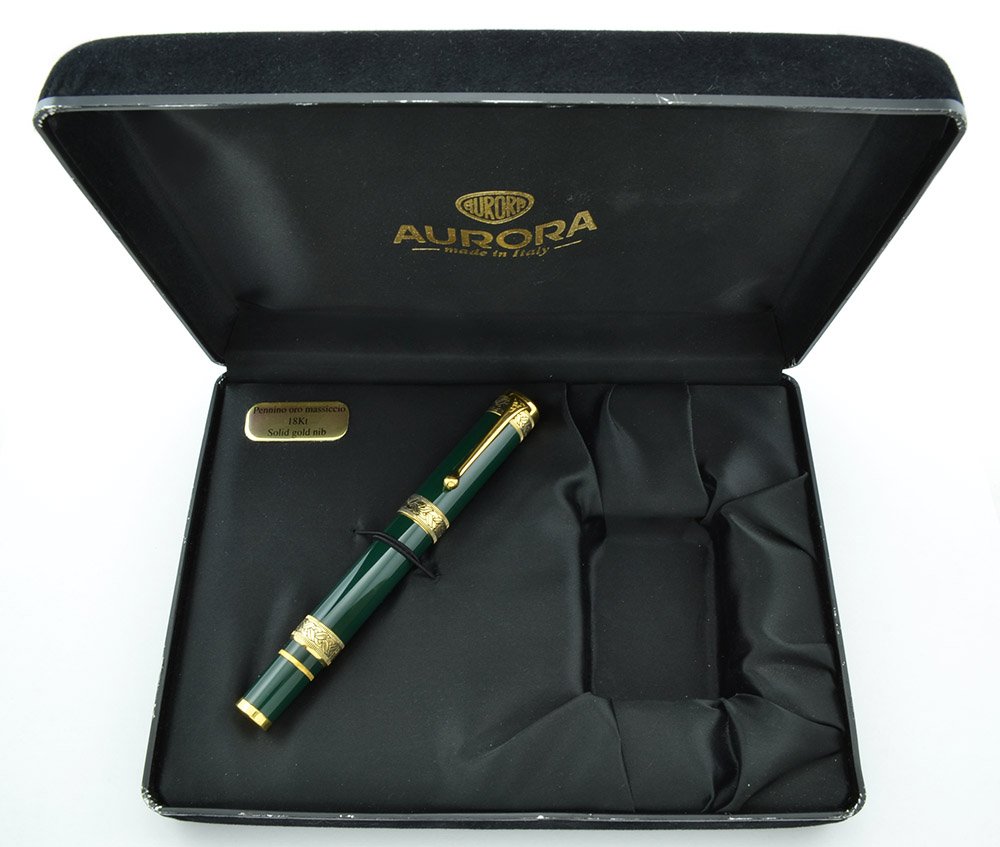 Aurora Dante Alighieri Limited Edition Fountain Pen Green